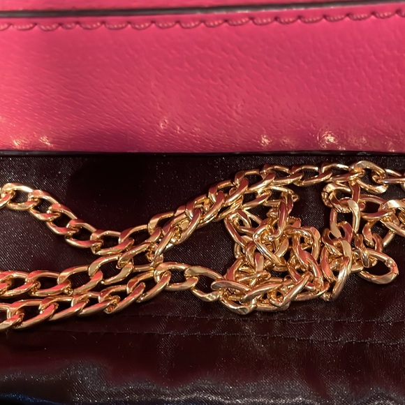 Kate Spade Sadie Pink Pebbled Leather Satchel/Crossbody Bag - Picture 4 of 11